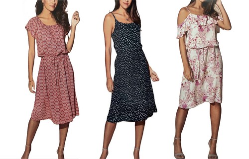 Damen kleid sommerkleid - damen,