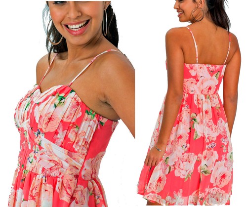 Chiffon kleid sommerkleid - kleid,