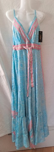 Tolles kleid blau mit gold - tolles,