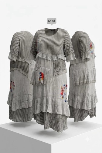 Sommerkleid lagenlook 48 - sommerkleid, gr.