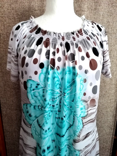 Damen stretch sommerkleid - damen,