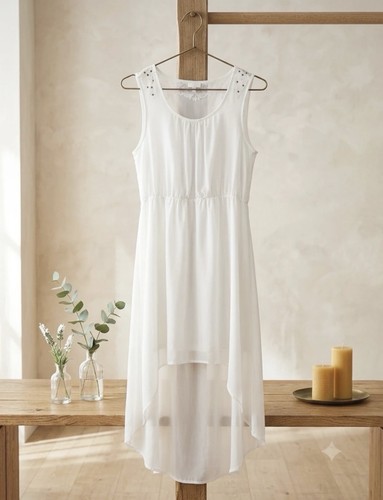 Vila sommerkleid weiß - sommerkleid,
