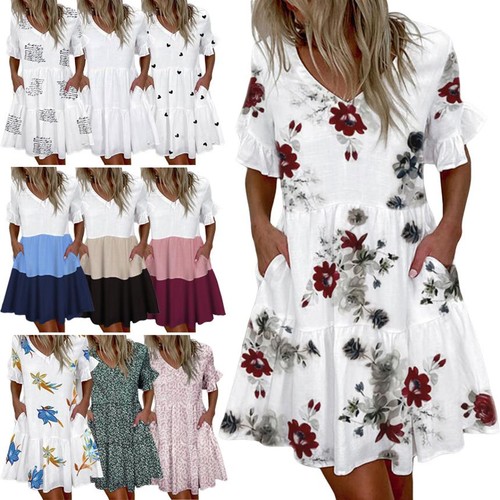 Damen sommerkleid ausschnitt - damen,
