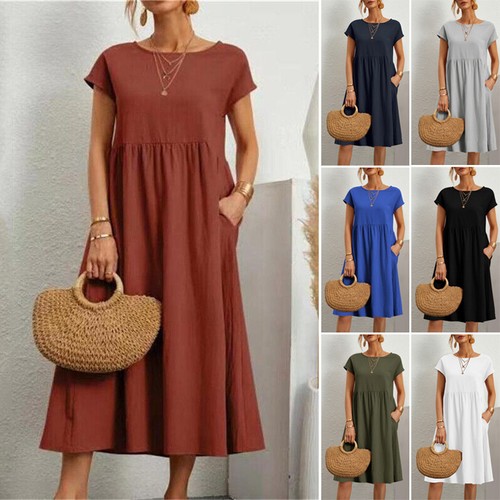 Damen elegante maxi kleid - elegante,