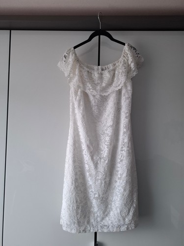 Sommerkleid spitzenkleid weiß - sommerkleid,