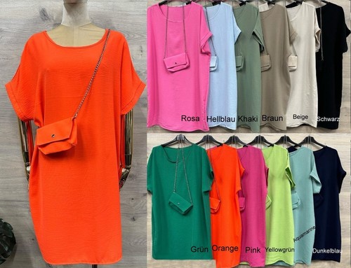 Kleid mit tasche sommerkleid - tasche,