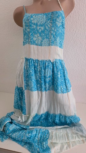 Boho maxi sommerkleid gesmokt - boho,