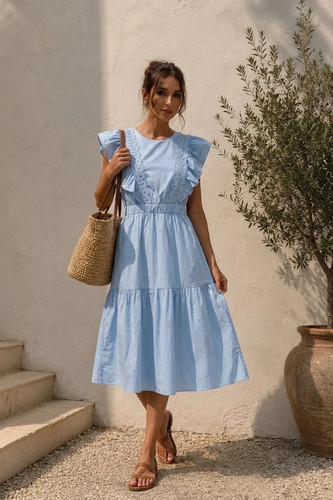 Damen sommerkleid luftiges - damen,