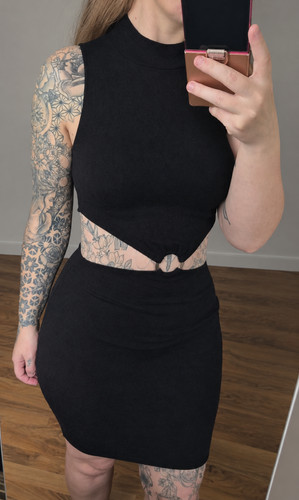 Kleid damen hoher - kleid,