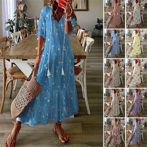 Damen sommerkleid blumen - damen,