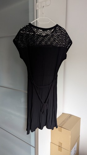Sommerkleid schwarz elegant