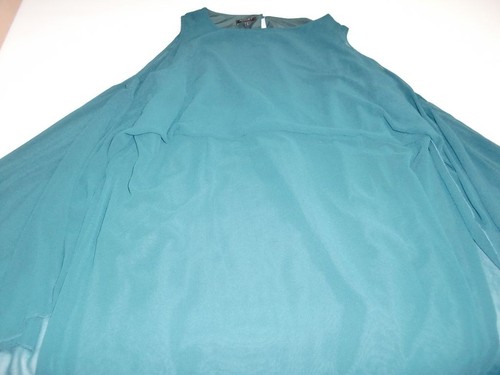 Capekleid dunkelgrün - capekleid,,