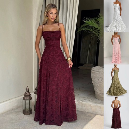 Langes spitzen sommerkleid - langes,