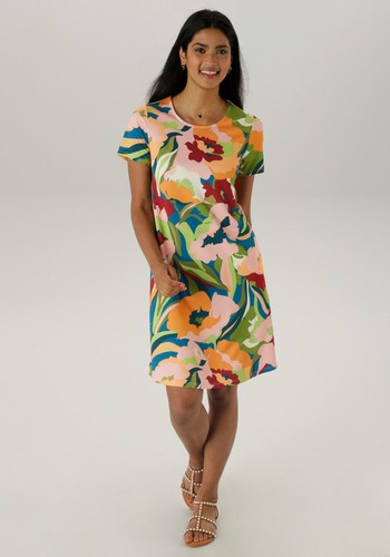 Sommerkleid farbenfrohes kleid - farbenfrohes,