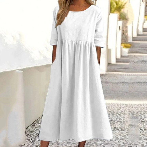 Sommerkleid damen kurzarm - sommerkleid,