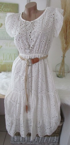 Italy sommer kleid - kleid, creme
