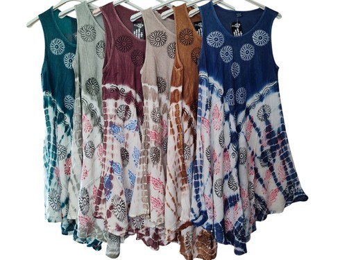 Sommerkleid tunika linie - tunika, a-linie